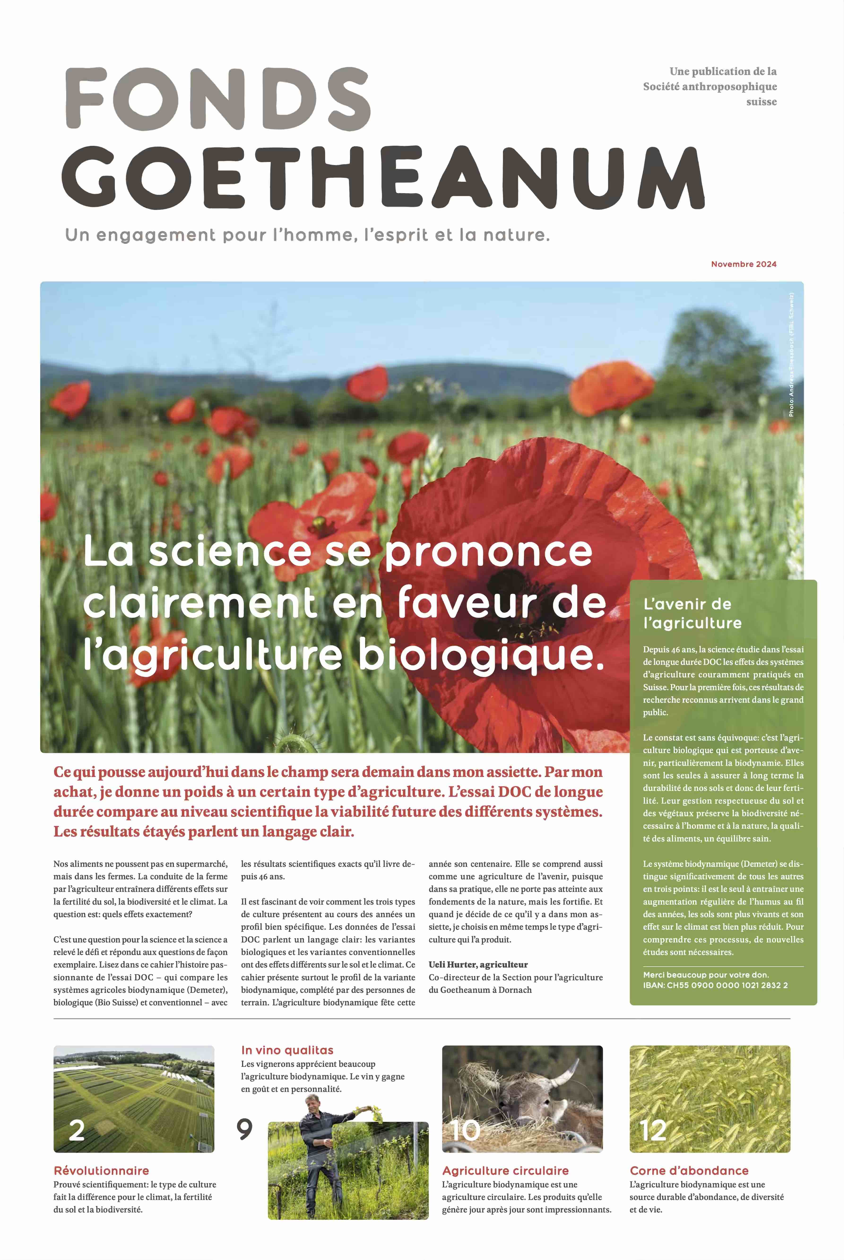 Avenir de l'agriculture